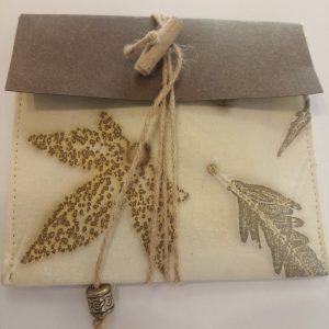 Estuche papel lavable y algodón orgánico