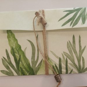 estuche papel lavable